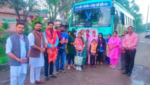 Read more about the article नवरात्रों में धार्मिक यात्रा करने से होती है मनोकामना पूरी -प्रधान अतुल चड्डा और कुणाल शर्मा