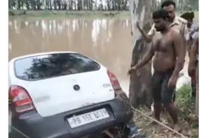 Read more about the article बड़ी खबर : सरहिंद नहर में गिरी कार , दो लोगों के शव बरामद