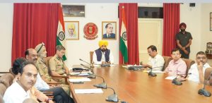 CM Bhagwant Mann's meeting with Home Minister Amit Shah through video conferencing