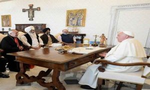 Read more about the article डेरा ब्यास के प्रमुख बाबा गुरिंद्र सिंह ढिल्लों व उनके नव नियुक्त उत्तराधिकारी जसदीप सिंह गिल ने Pope Francis के साथ विशेष मुलाकात की