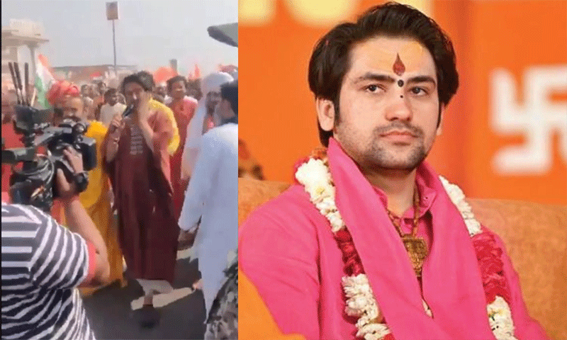 You are currently viewing बाबा बागेश्वर धाम के धीरेंद्र शास्त्री पर हमला ? फेंका मोबाइल