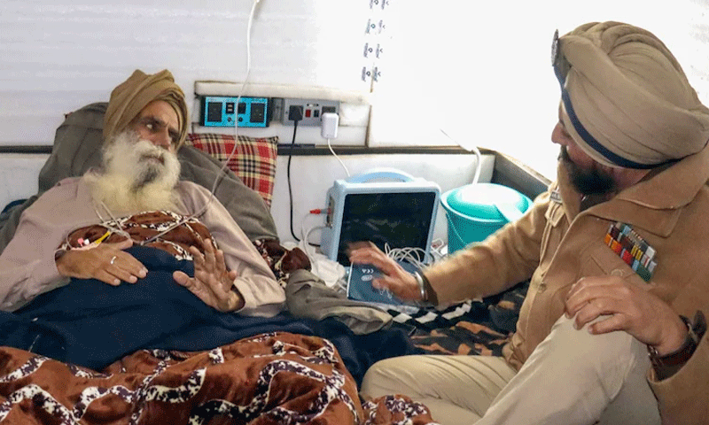 You are currently viewing किसान नेता जगजीत सिंह डल्लेवाल के चिकित्सा सहायता लेने पर 121 किसानों ने अपना आमरण अनशन किया समाप्त