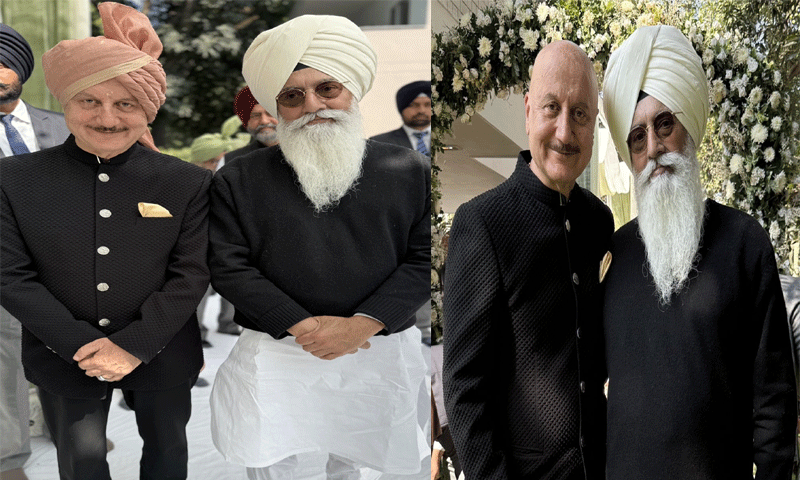 Read more about the article राधा स्वामी डेरा ब्यास प्रमुख के साथ फिल्म अभिनेता अनुपम खेर ने की मुलाक़ात