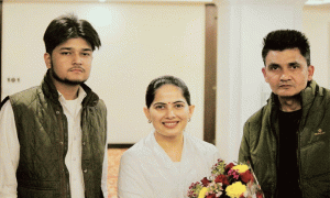 Read more about the article इंडिया लिविंग न्यूज़ के एडिटर अनुराग कोंडल ने प्रसिद्ध कथावाचक जया किशोरी से की मुलाक़ात