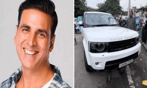 Read more about the article अभिनेता अक्षय कुमार की गाड़ी का जम्मू में हुआ चालान , इस वजह से कटा चालान