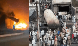 Read more about the article होशियारपुर में LPG टैंकर में ब्लास्ट में 100 से अधिक लोग झुलसे, 2 की मौत