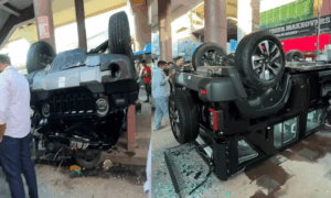 Read more about the article नई THAR खरीदी , पूजा करते नींबू पर चढ़ाना था पहिया लेकिन एक्सेलेटर ज्यादा दब गया फिर ……