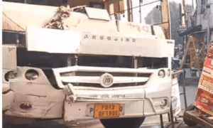 Read more about the article लुधियाना में बेकाबू हुई बस ने सात लोगों को रौंदा , बाइक और ई-रिक्शा को मारी टक्कर