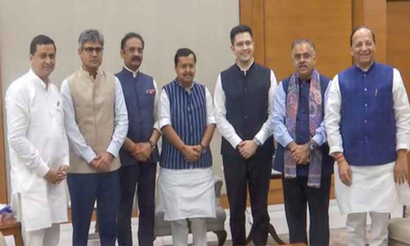 अरविंद केजरीवाल को झटका : राज्यसभा सांसद राघव चड्ढा, संदीप पाठक और अशोक मित्तल BJP में शामिल हुए